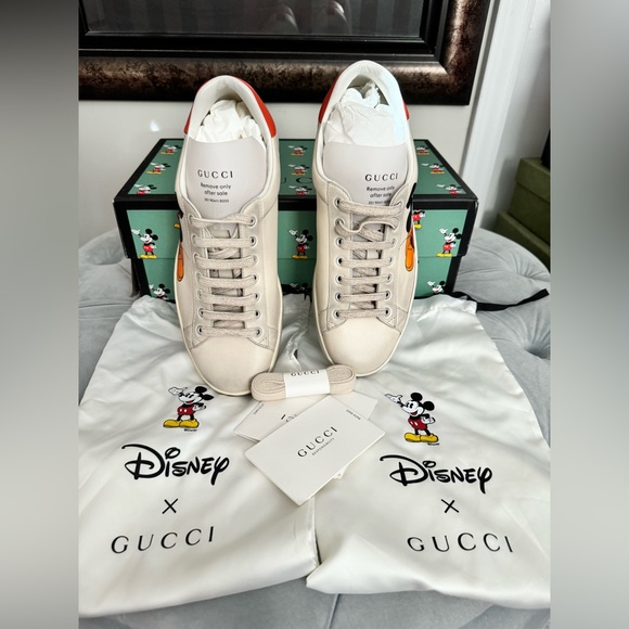 Gucci sneakers size 7,5 /37,5 Like new. - Picture 4 of 4